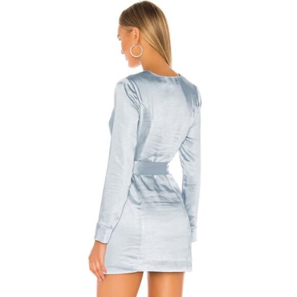Lovers and Friends Seneca Mini Dress in Baby Blue NWOT Size Small - Picture 3 of 3